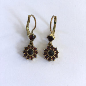 Antique Garnet Earrings