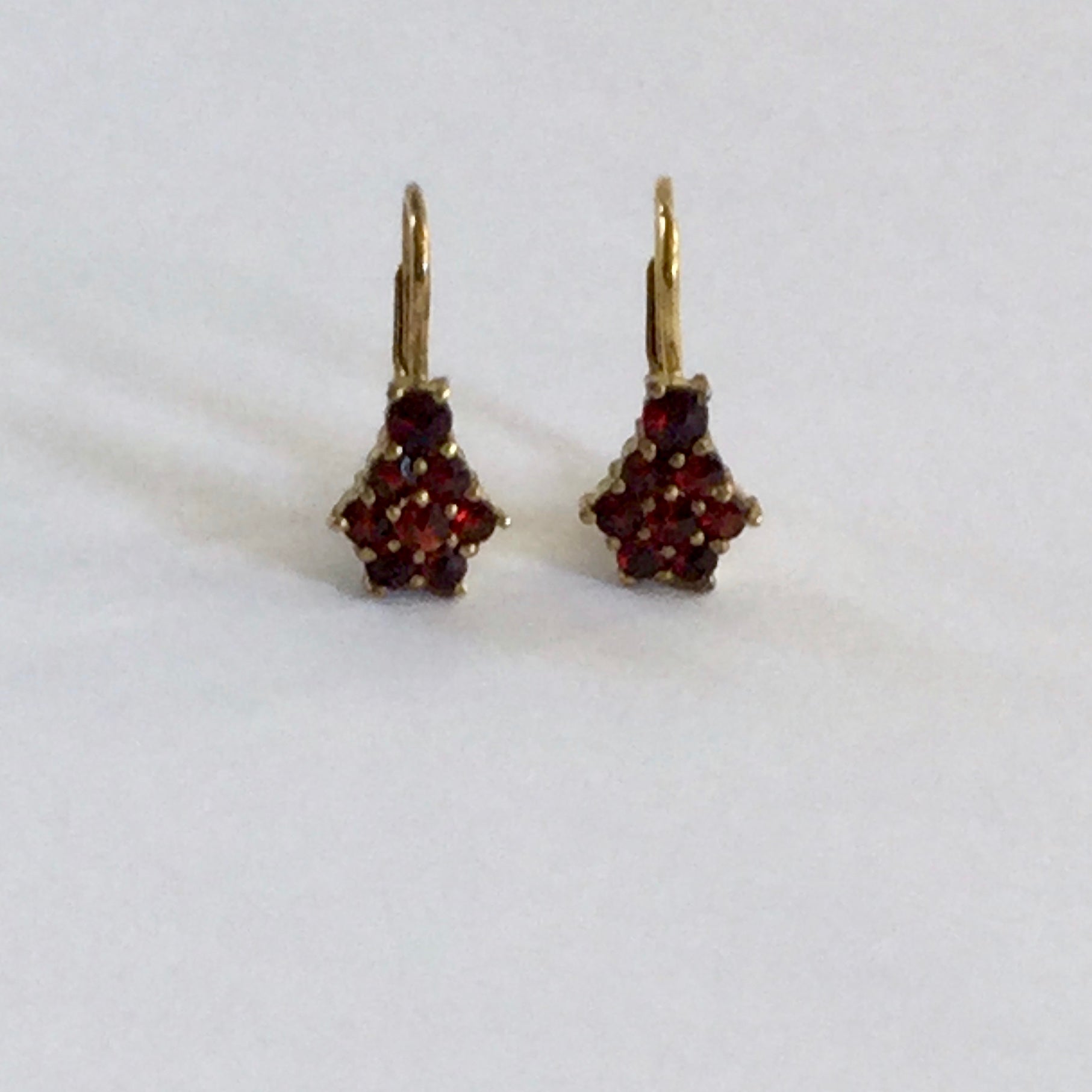 Vintage Garnet Earrings