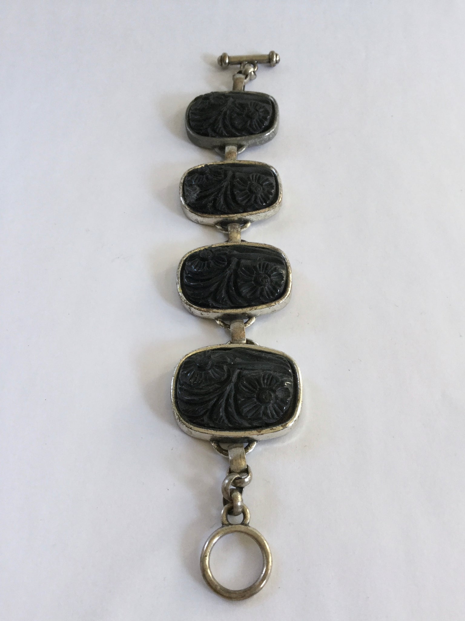 Classic Hardware Rose Cameo Bracelet