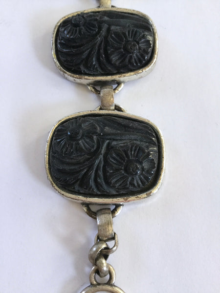 Classic Hardware Rose Cameo Bracelet