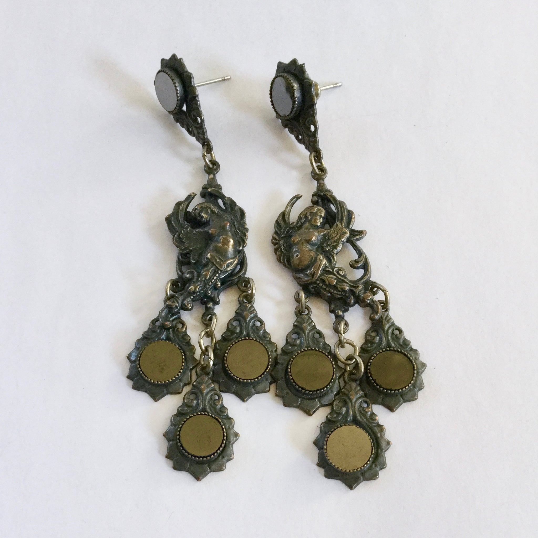 Gothic Angel Earrings