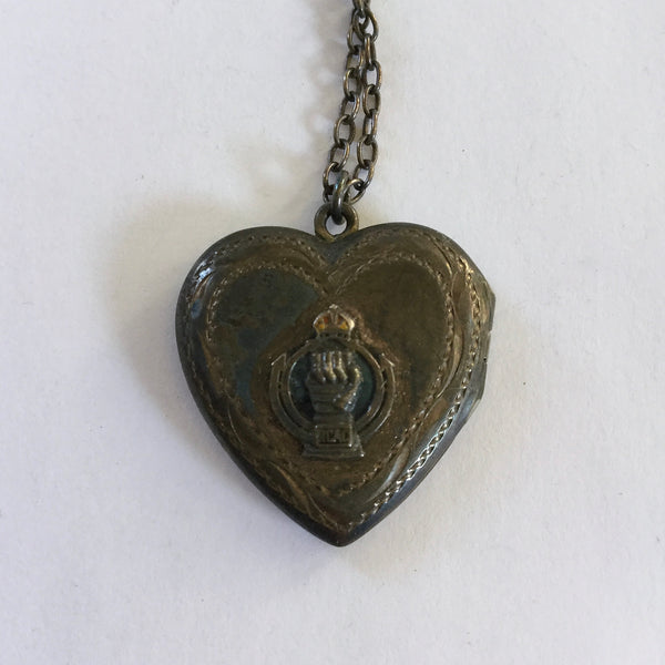 Silver WW2 Sweetheart Locket