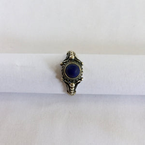 Lapis Lazuli Silver Ring