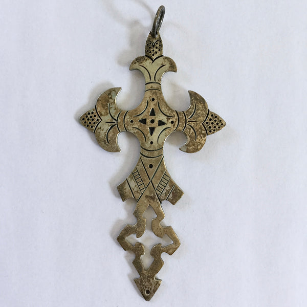 Silver Tribal Cross