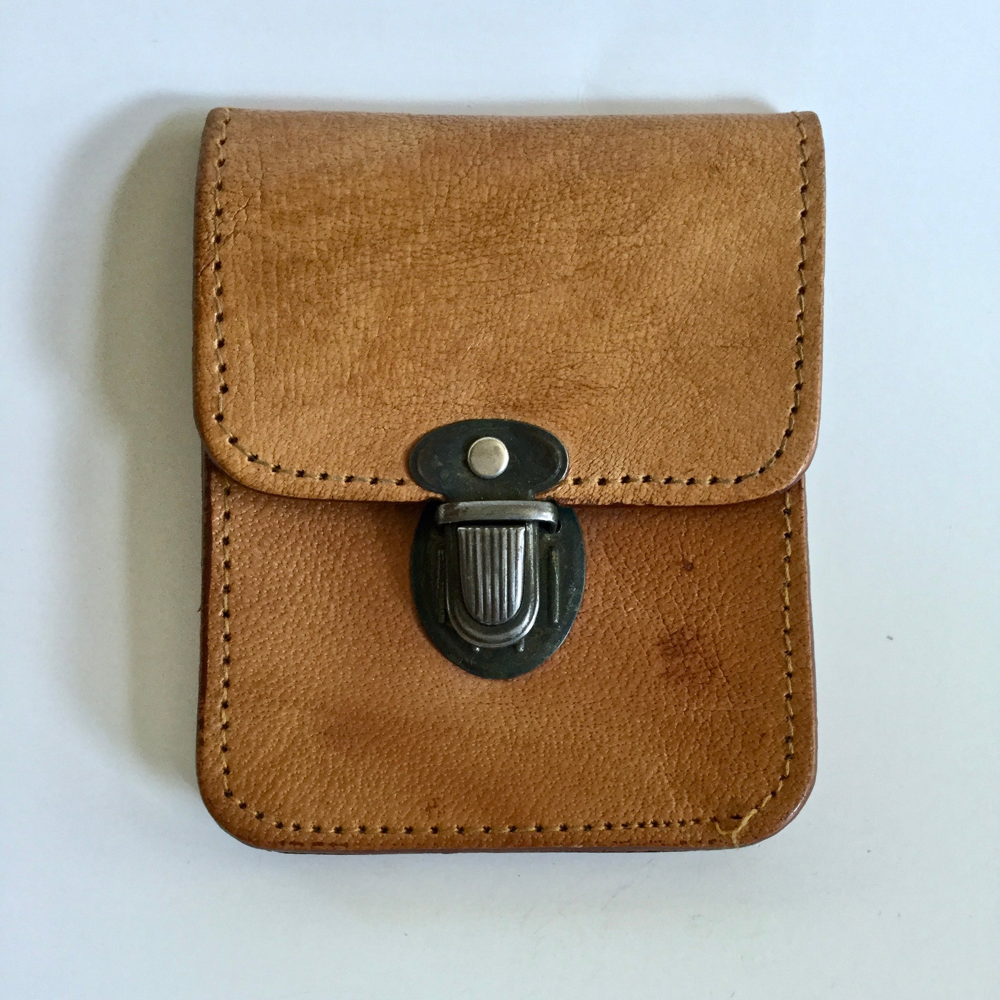 Leather Military Pouch